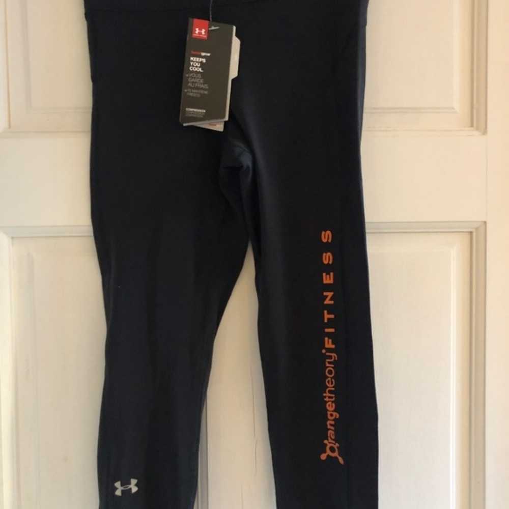 NWT Orange Theory Under Armour Leggings